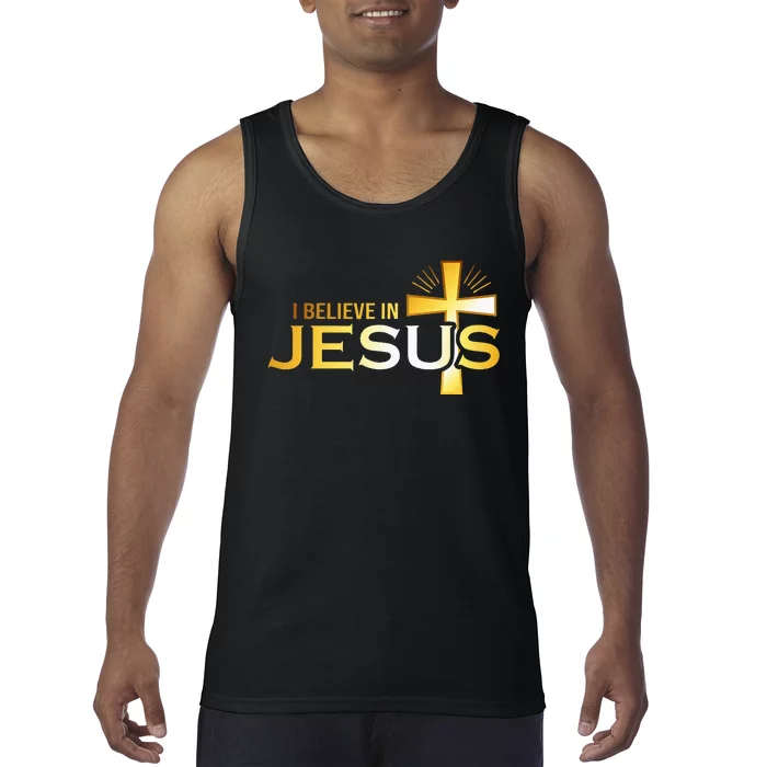 I Believe In Jesus Christian Tank Top