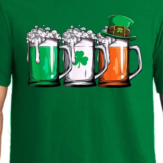 Irish Beer Ireland Flag St Patricks Day Pajama Set