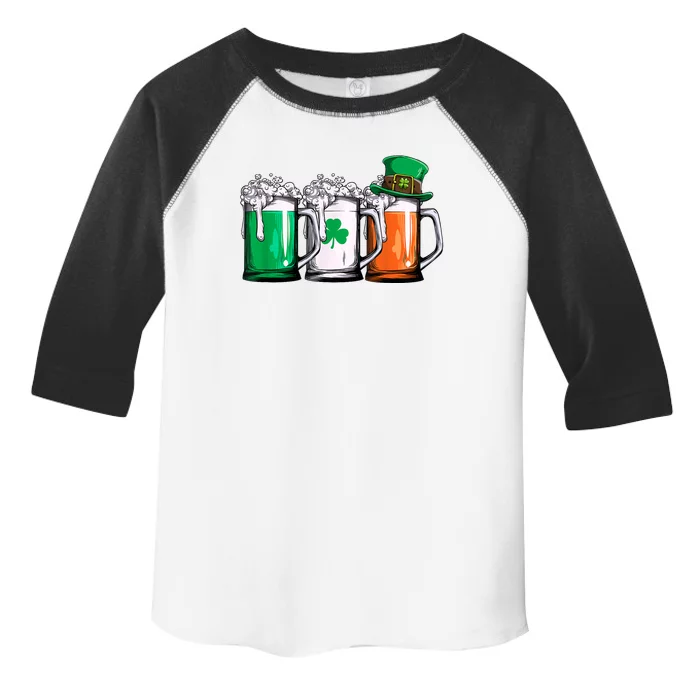 Irish Beer Ireland Flag St Patricks Day Toddler Fine Jersey T-Shirt