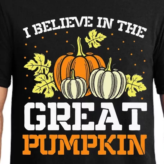 I Believe In The Great Pumpkin happy thanksgiving Pajama Set