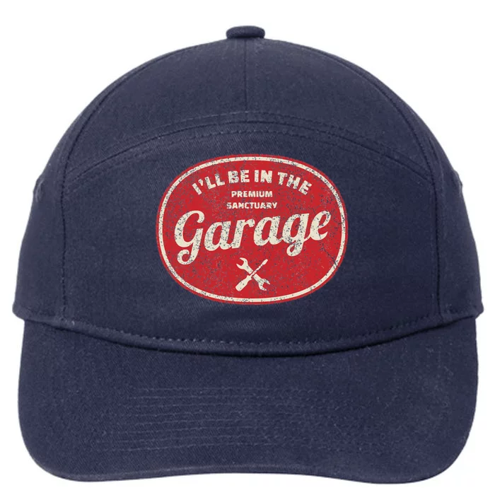 ILl Be In The Garage 7-Panel Snapback Hat