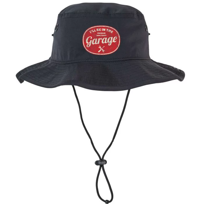 ILl Be In The Garage Legacy Cool Fit Booney Bucket Hat