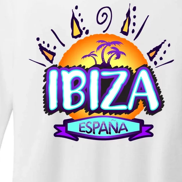 Ibiza Espana Womens CVC Long Sleeve Shirt