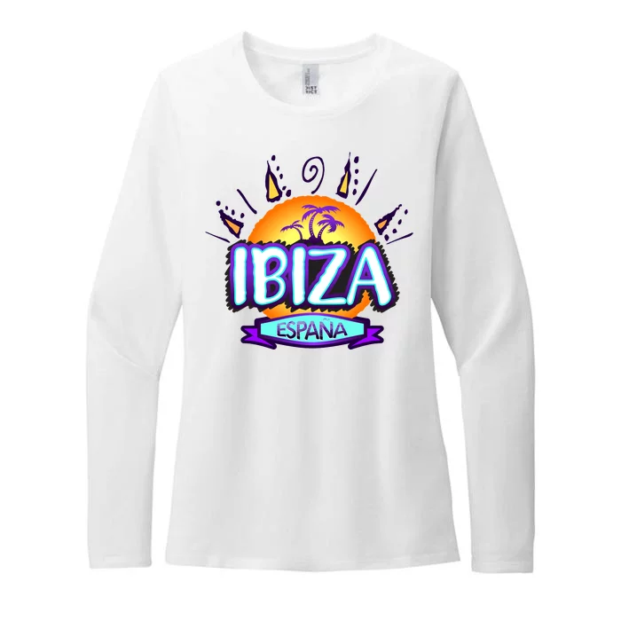 Ibiza Espana Womens CVC Long Sleeve Shirt