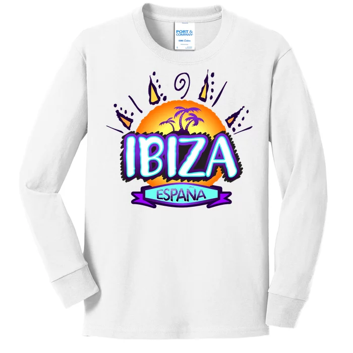 Ibiza Espana Kids Long Sleeve Shirt