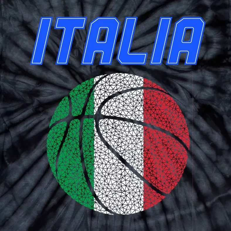 Italy Basketball Jersey Flag Italia Tie-Dye T-Shirt