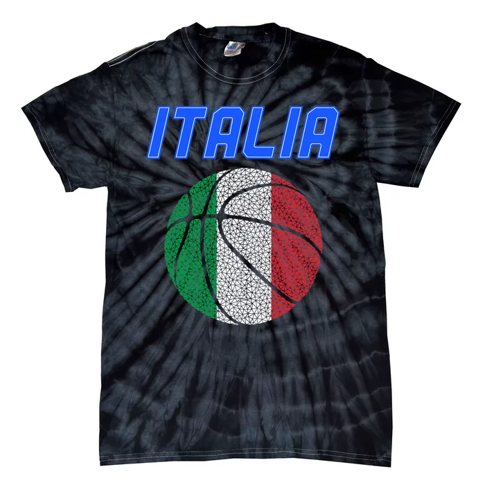 Italy Basketball Jersey Flag Italia Tie-Dye T-Shirt