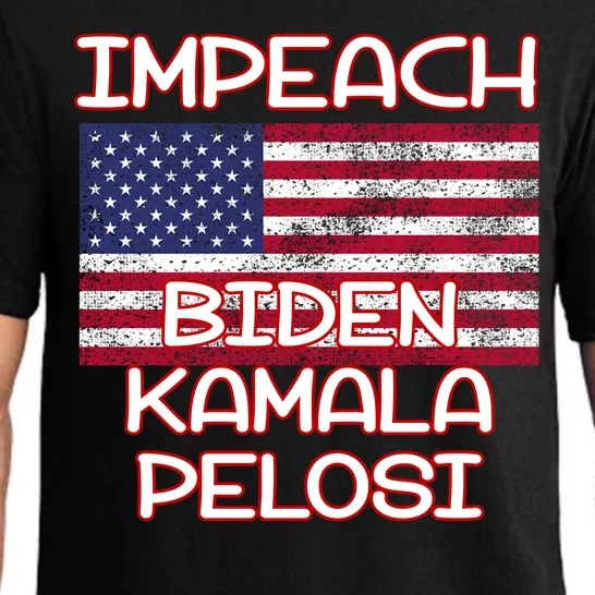 Impeach Biden Kamala Pelosi Pajama Set