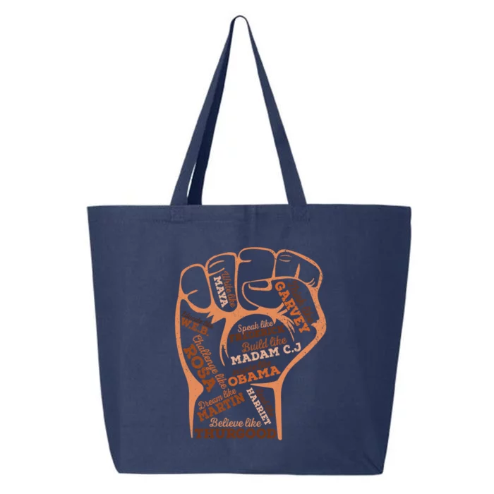 Inspiring Black Leaders Black History Month Juneteenth Funny Gift 25L Jumbo Tote