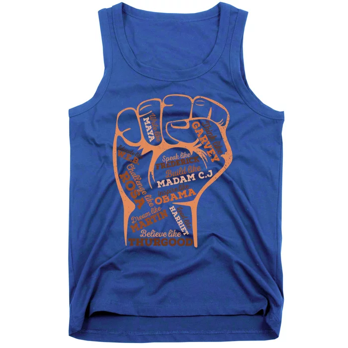 Inspiring Black Leaders Black History Month Juneteenth Gift Tank Top