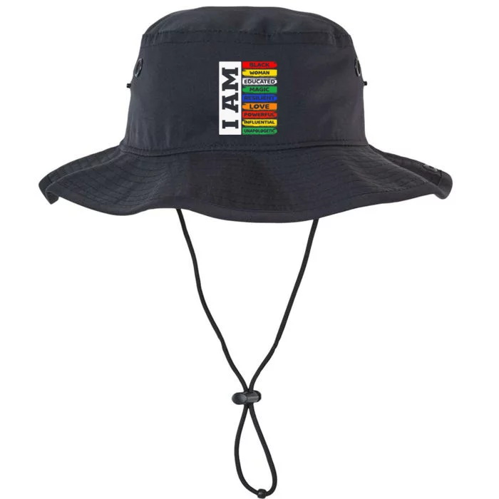 Im Black Man African American Pride Juneteenth Legacy Cool Fit Booney Bucket Hat