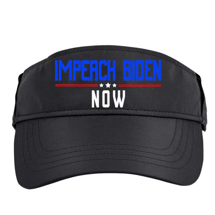 Impeach Biden Now Biden Disaster Adult Drive Performance Visor