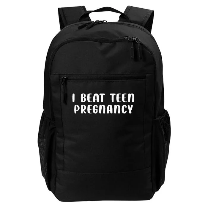 I Beat N Pregnancy N Pregnancy Prevention Daily Commute Backpack