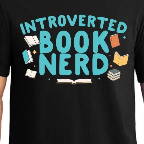 Introverted Book Nerd Gift Pajama Set