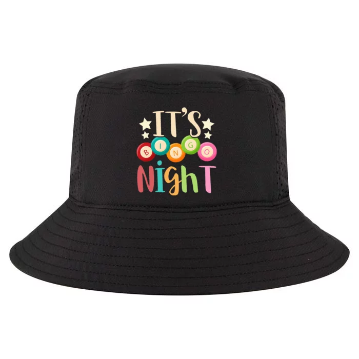 Its Bingo Night Bingo Player Gift Gambling Lottery Bingo Cool Comfort Performance Bucket Hat