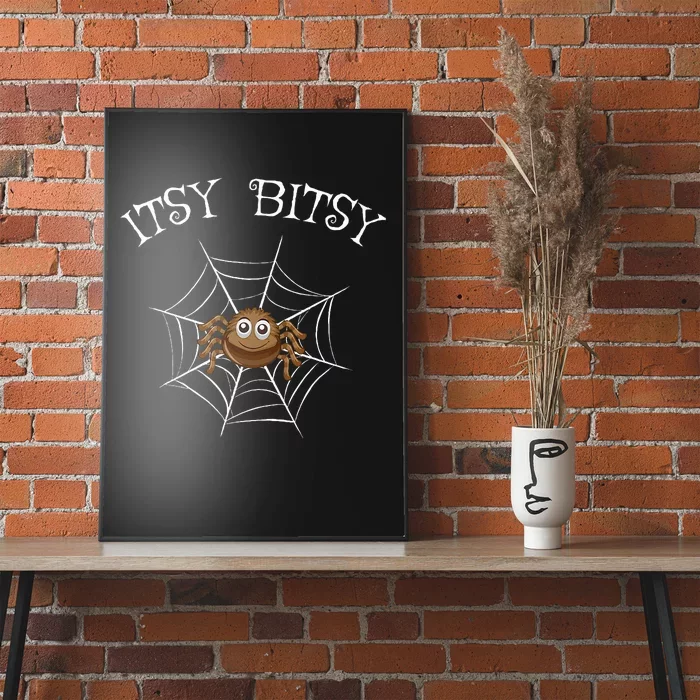 Itsy Bitsy Nursery Costumes Rhyme For Spider Poster