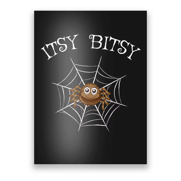 Itsy Bitsy Nursery Costumes Rhyme For Spider Poster