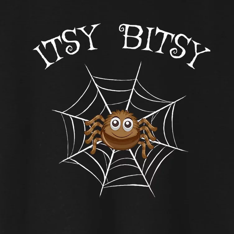 Itsy Bitsy Nursery Costumes Rhyme For Spider Women's Crop Top Tee