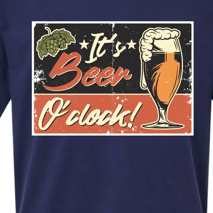 It's Beer O'clock Sueded Cloud Jersey T-Shirt