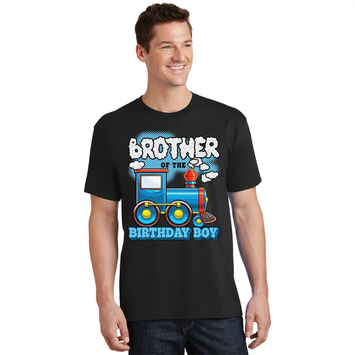 I'm Brother of the Birthday Train Birthday Party Supply T-Shirt