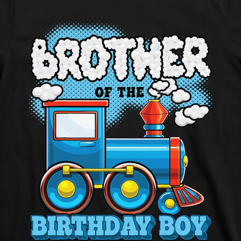 I'm Brother of the Birthday Train Birthday Party Supply T-Shirt