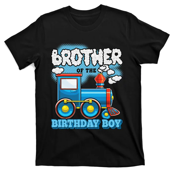 I'm Brother of the Birthday Train Birthday Party Supply T-Shirt