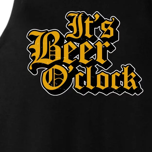 Its Beer O Clock Ladies Tri-Blend Wicking Tank