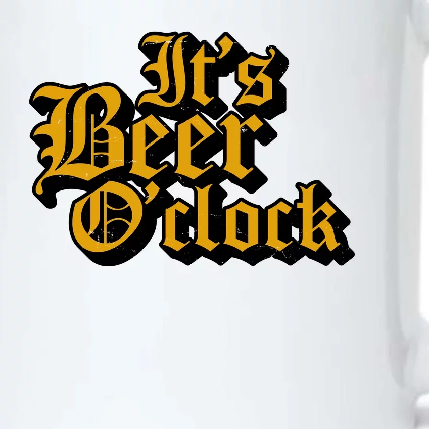 Its Beer O Clock Black Color Changing Mug