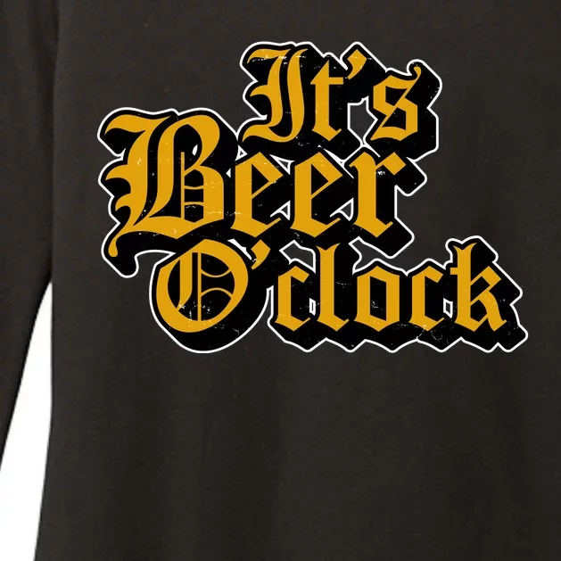 Its Beer O Clock Womens CVC Long Sleeve Shirt