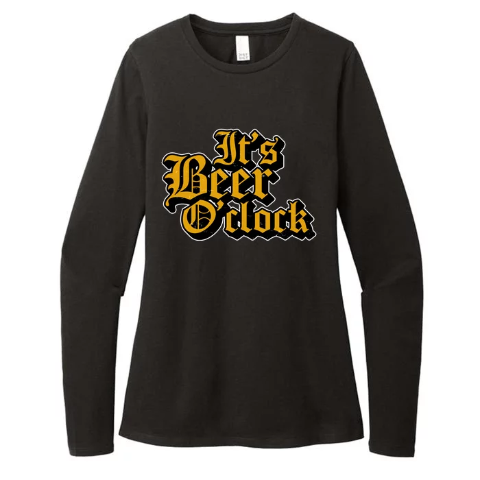 Its Beer O Clock Womens CVC Long Sleeve Shirt