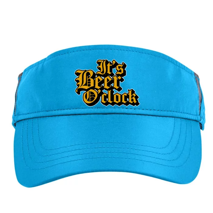 Its Beer O Clock Adult Drive Performance Visor