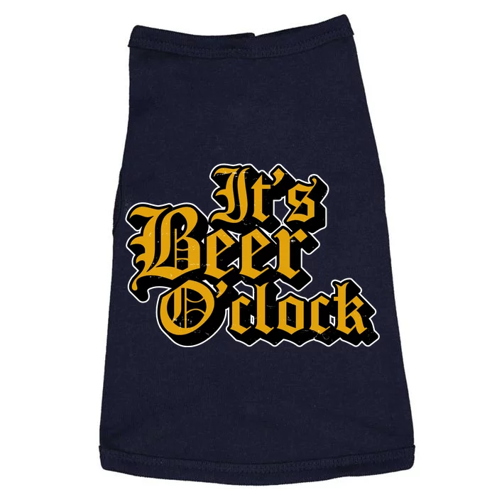 Its Beer O Clock Doggie Tank