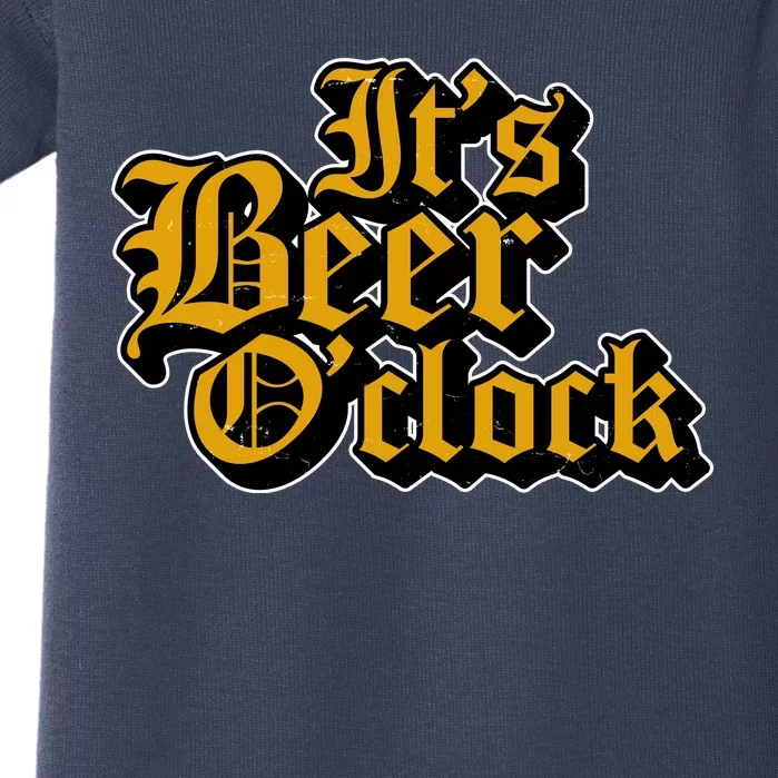 Its Beer O Clock Baby Bodysuit