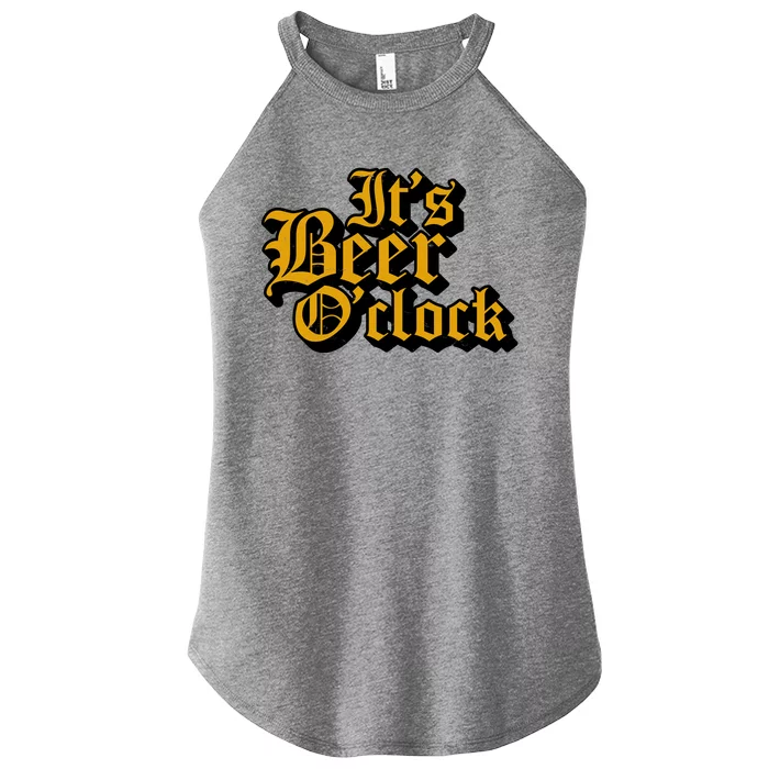 Its Beer O Clock Women’s Perfect Tri Rocker Tank