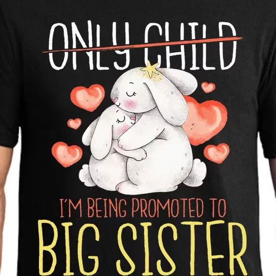 Im Being Promoted To Big Sister Child Sisters Reveal Pajama Set