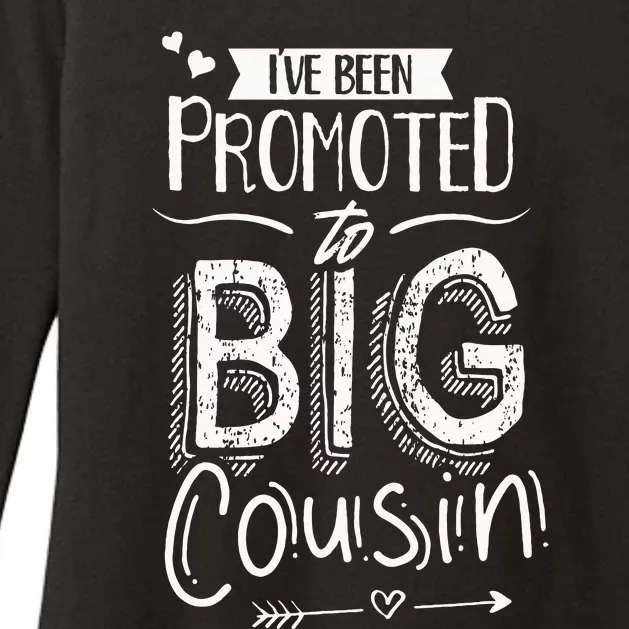 I've Been Promoted To Big Cousin Announcement Cousins Womens CVC Long Sleeve Shirt