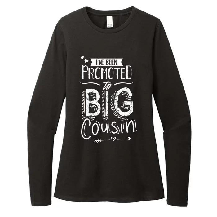 I've Been Promoted To Big Cousin Announcement Cousins Womens CVC Long Sleeve Shirt