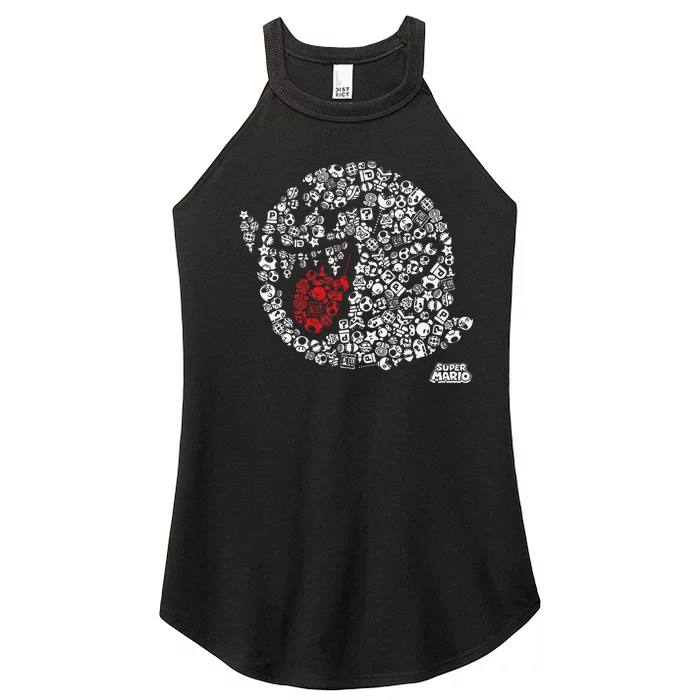 Iconic Boo Portrait Women’s Perfect Tri Rocker Tank