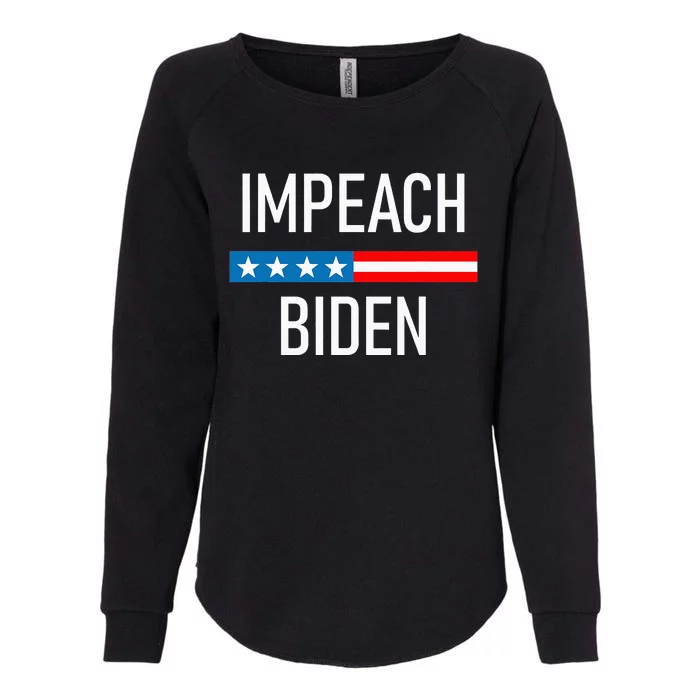 Impeach Biden - Remove Joe Biden From Office Womens California Wash Sweatshirt