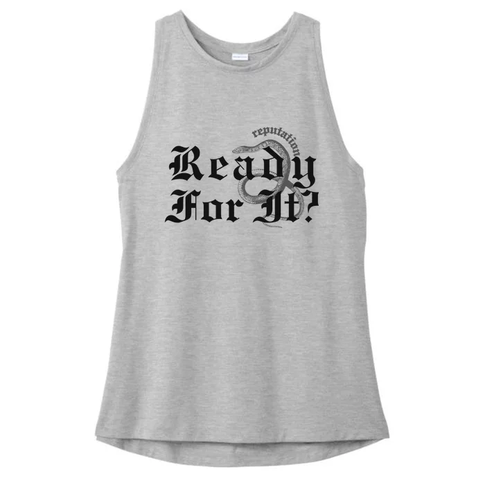 Inspired By Reputation Taylor Ladies Tri-Blend Wicking Tank