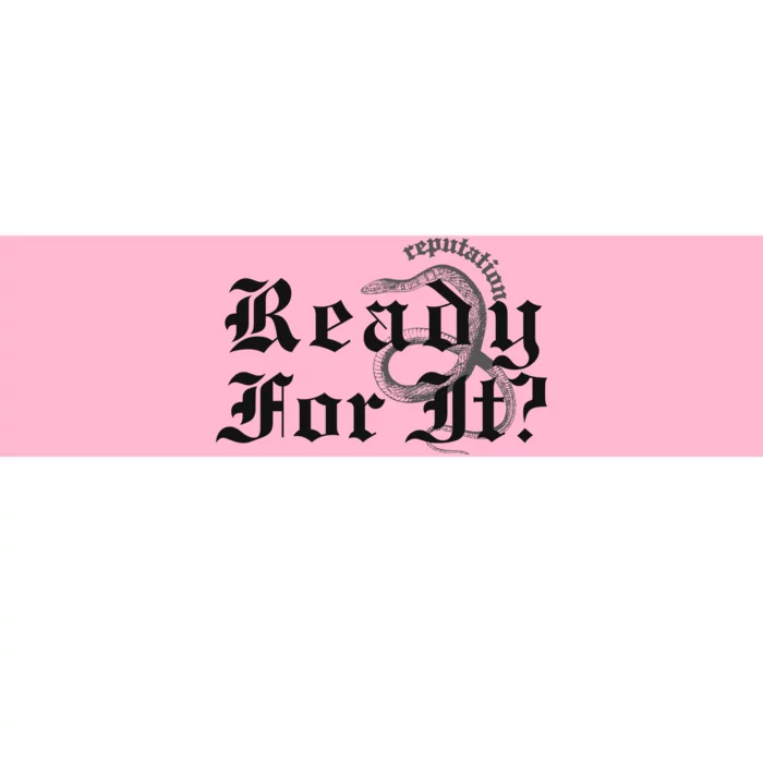 Inspired By Reputation Taylor Bumper Sticker