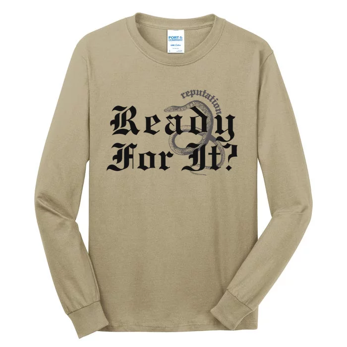 Inspired By Reputation Taylor Tall Long Sleeve T-Shirt