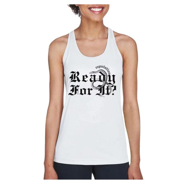 Inspired By Reputation Taylor Women's Racerback Tank