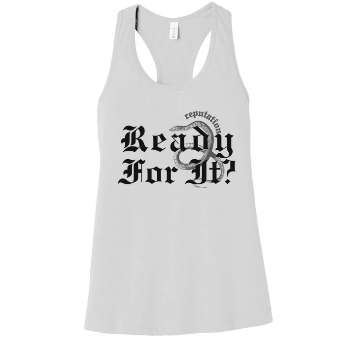 Inspired By Reputation Taylor Women's Racerback Tank