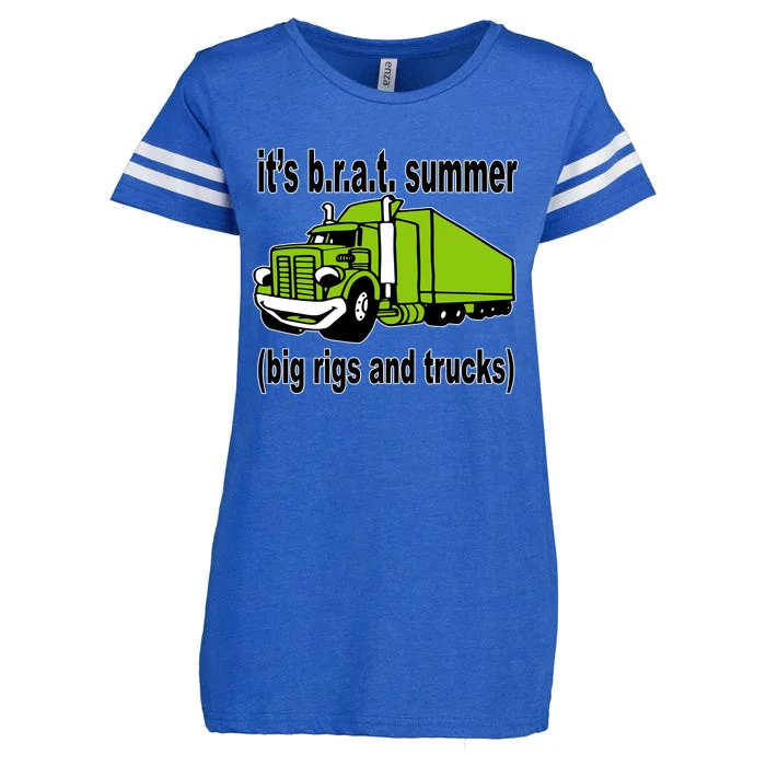 ItS Brat Summer Big Rigs And Trucks Enza Ladies Jersey Football T-Shirt