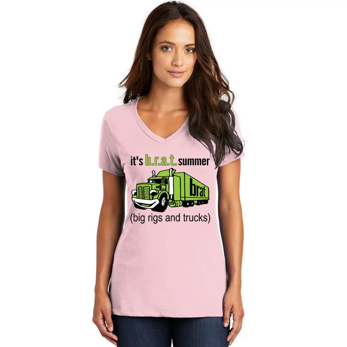 Its Brat Summer Women's V-Neck T-Shirt