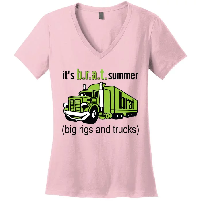 Its Brat Summer Women's V-Neck T-Shirt