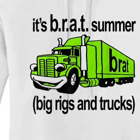 ItS Brat Summer Big Rigs And Trucks Women's Pullover Hoodie