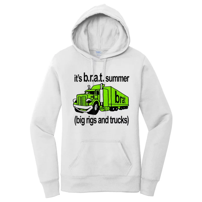 ItS Brat Summer Big Rigs And Trucks Women's Pullover Hoodie