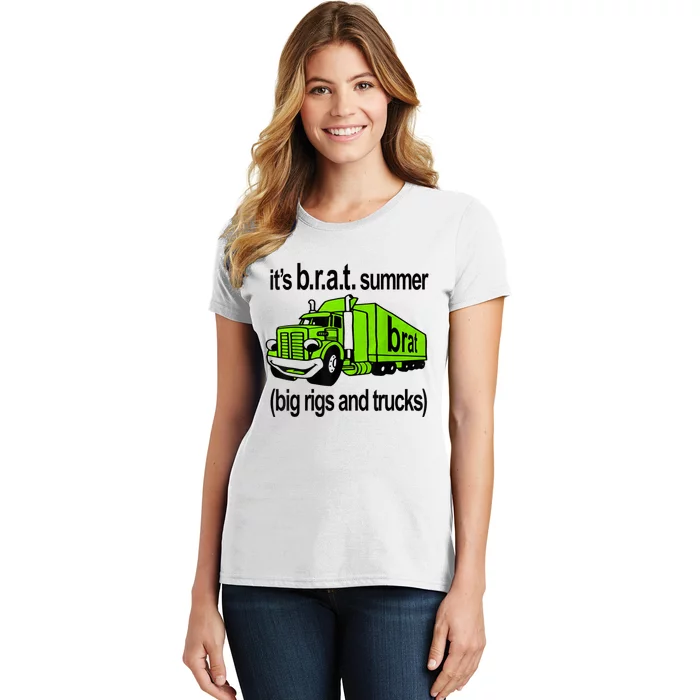 ItS Brat Summer Big Rigs And Trucks Women's T-Shirt